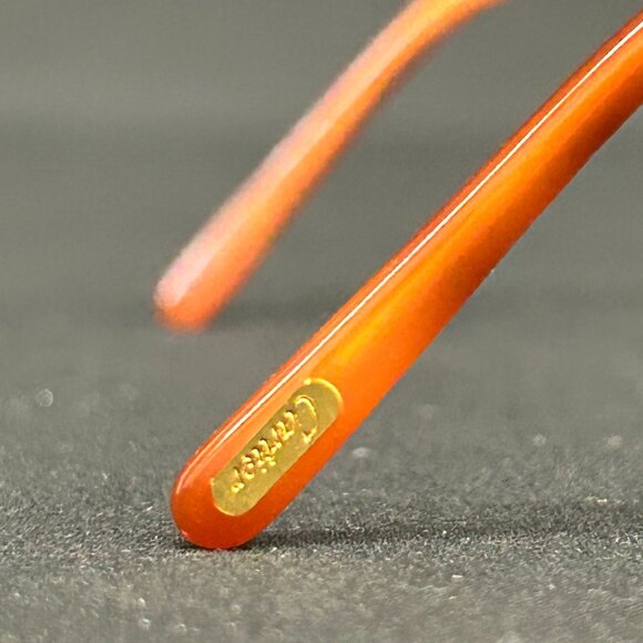 Custom Vintage Cartier Romance Louis Gold Rim Diamond Frames Glasses Sunglasses - Picture 16 of 16